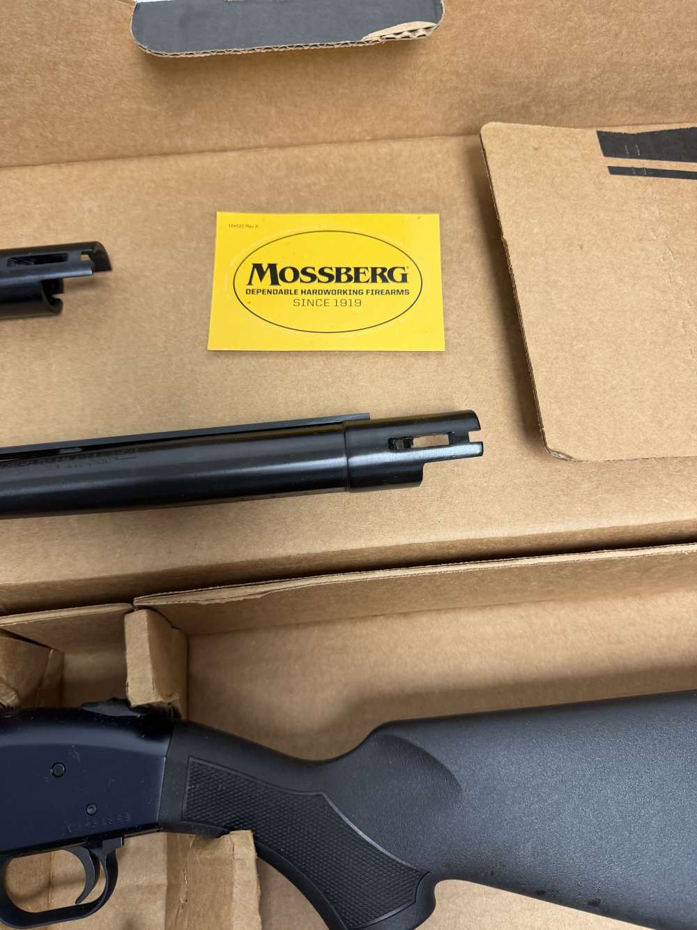 Mossberg 500 3 In 1 Home Def, Hunting & Cruiser 12 Gauge Blue Shotgun-img-9