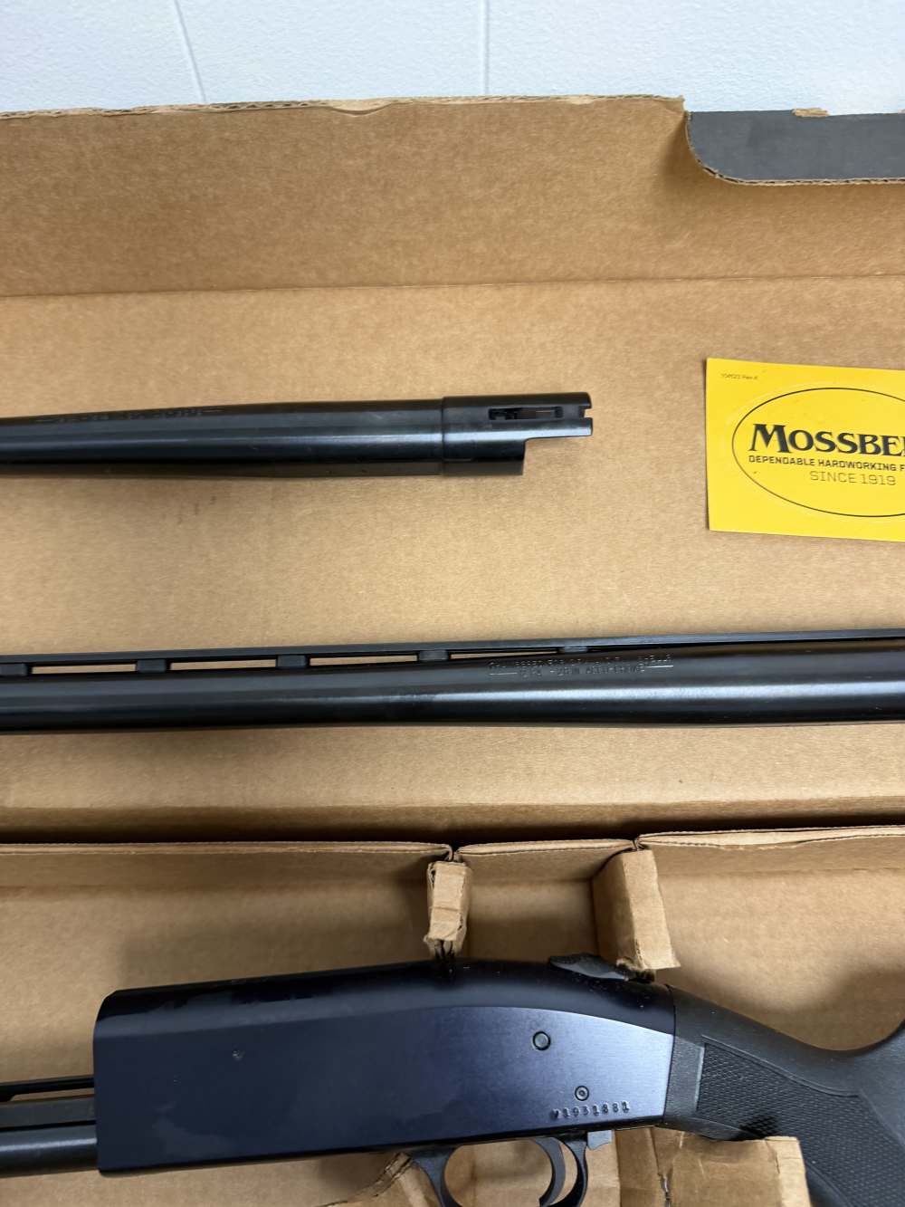 Mossberg 500 3 In 1 Home Def, Hunting & Cruiser 12 Gauge Blue Shotgun-img-8