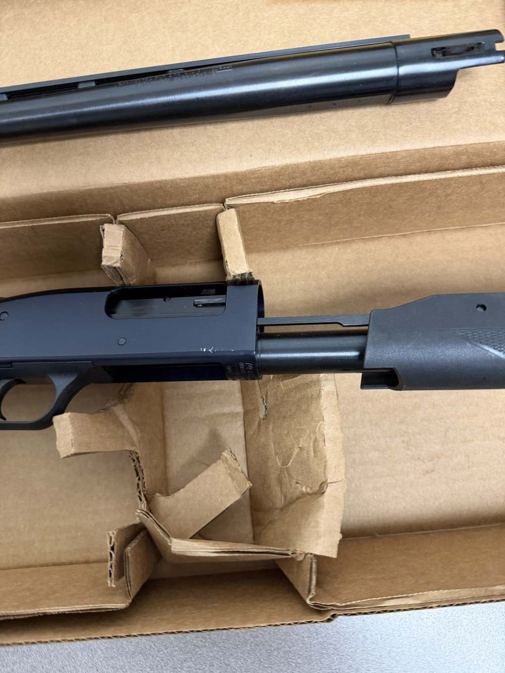 Mossberg 500 3 In 1 Home Def, Hunting & Cruiser 12 Gauge Blue Shotgun-img-12