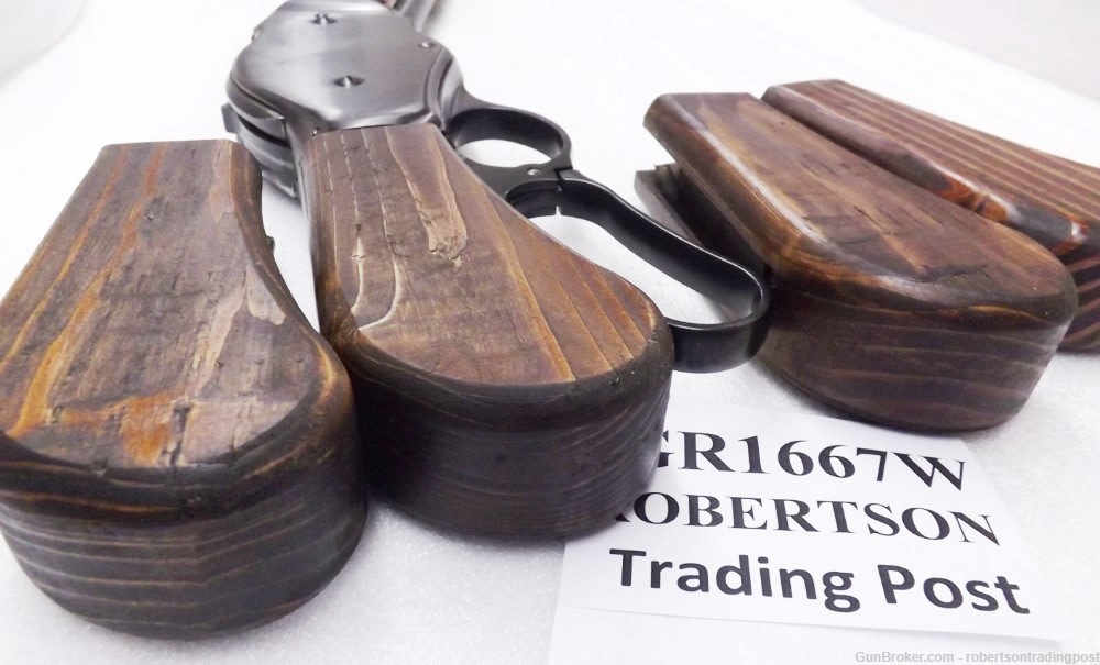 Wood Pistol Grip for Century Cimarron Taylors 1887 PW87 Shotguns Terminator-img-3