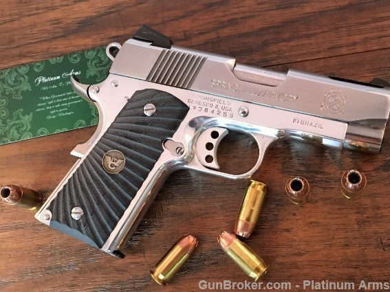 Ultra Rare Springfield Armory V10 V12 V16 1911 Compact Ported BSTS MINT-img-8