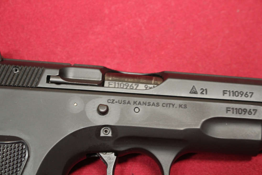 CZ 75 Compact 9mm Pistol w/STEEL Frame, 3.75" Barrel, 2x 15rd Mags - 2021-img-11