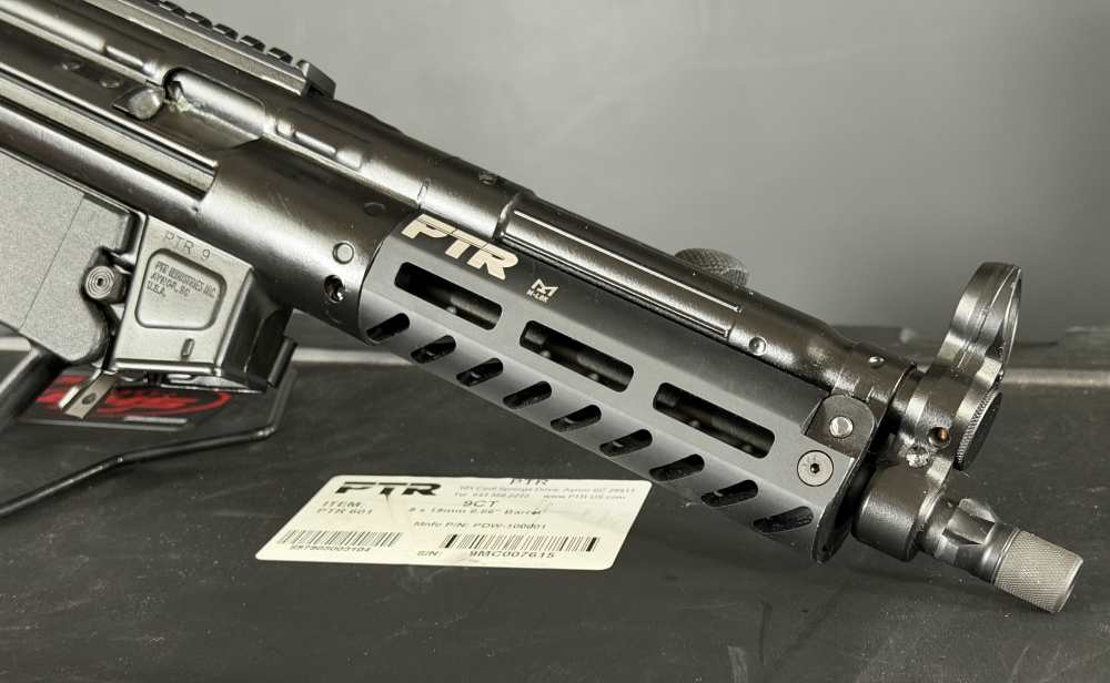 PTR 9CT 9mm MP5 type pistol MLOK SB-img-3