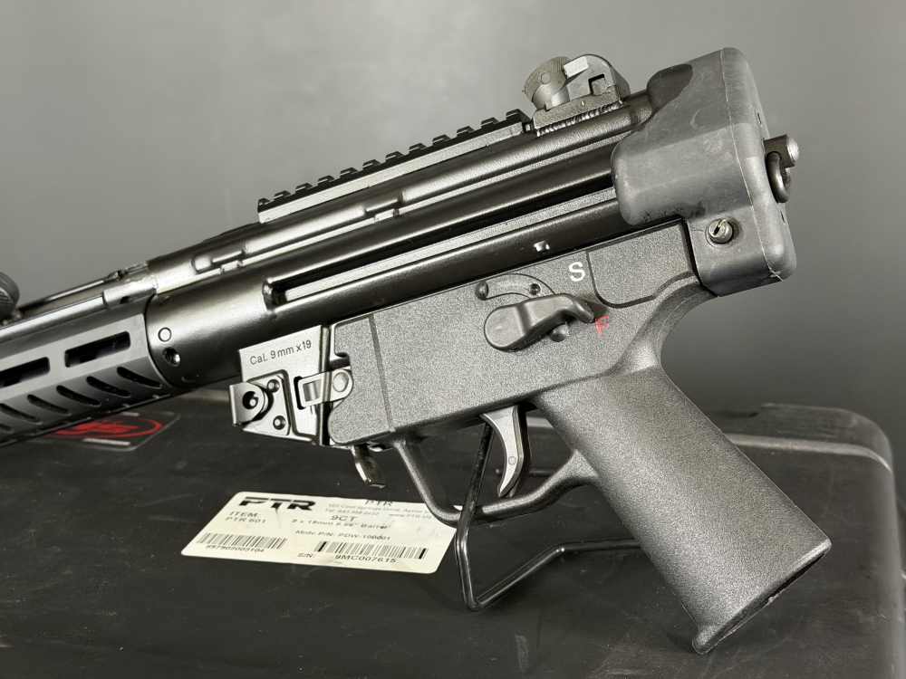 PTR 9CT 9mm MP5 type pistol MLOK SB-img-5