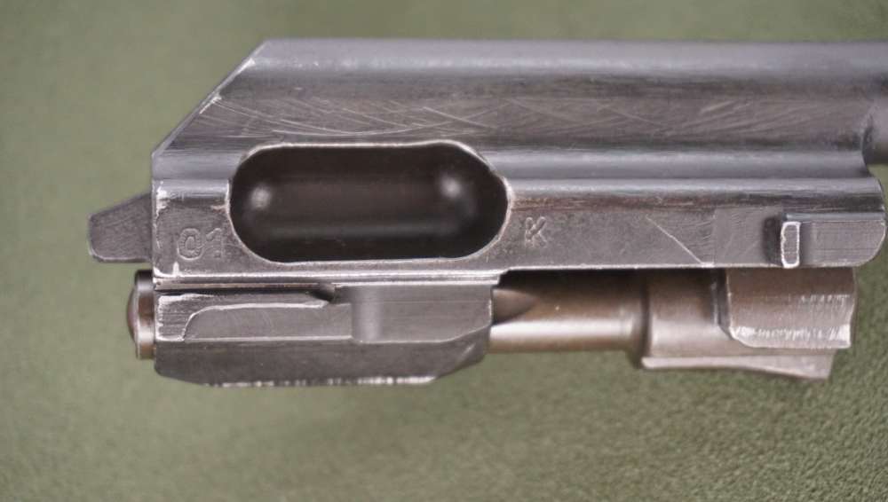 Micro Galil 699 Matching Bolt & Bolt Carrier "01" Marked – Original IMI Set-img-1