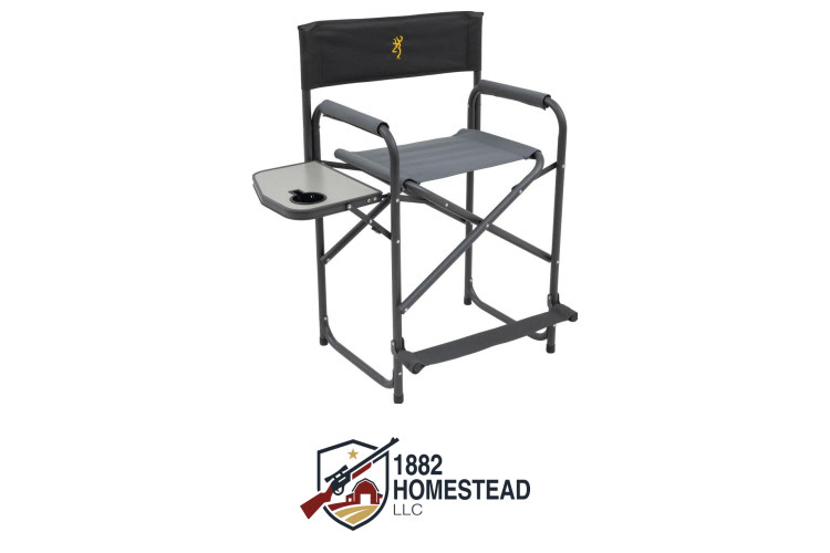 ALPS Browning Directors Chair XT Plus - Charcoal/Grey-img-0