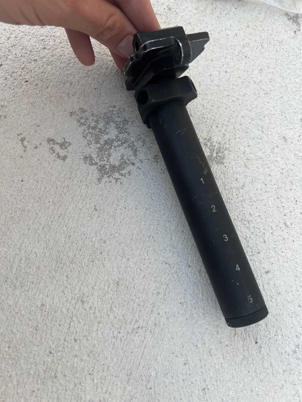 VLTOR MK46 / FN M249 AR Buffer Tuber Stock Adapter -img-4