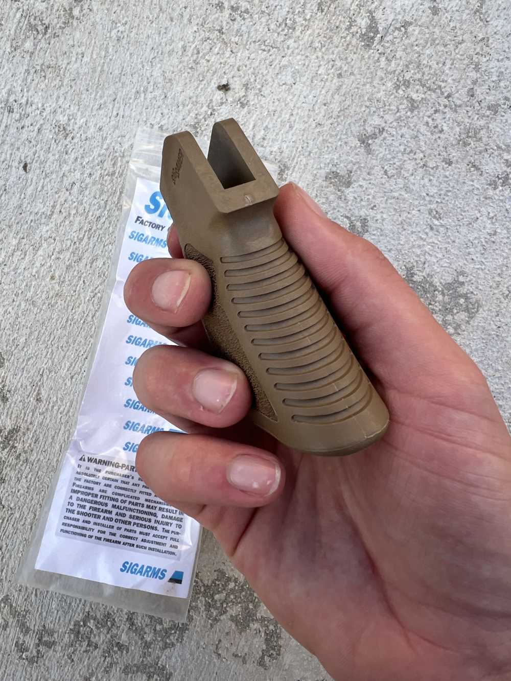 Sig Sauer 1st Gen MCX Grip Assembly -img-2