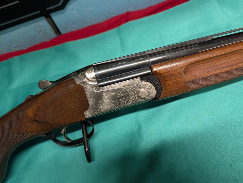 Franchi Renaissance 12ga 26" Vent Rib Over Under Choke tubes shotgun 3" -img-12