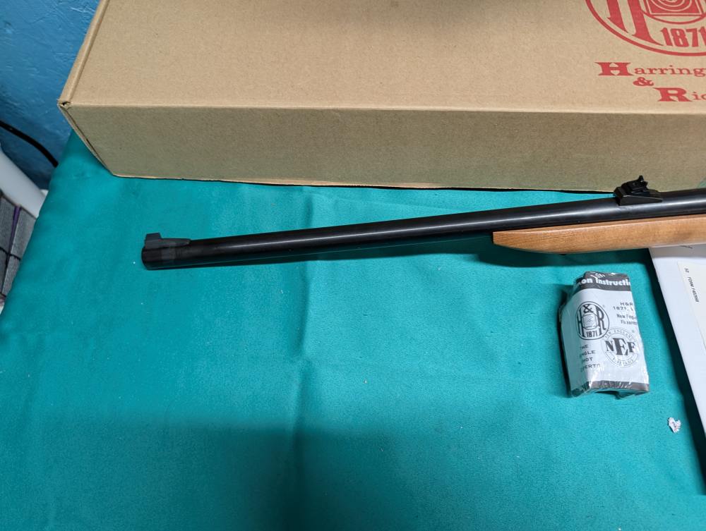 Harrington & Richardson Tracker II 12GA RIFLED Slug Shotgun unfired in box-img-7