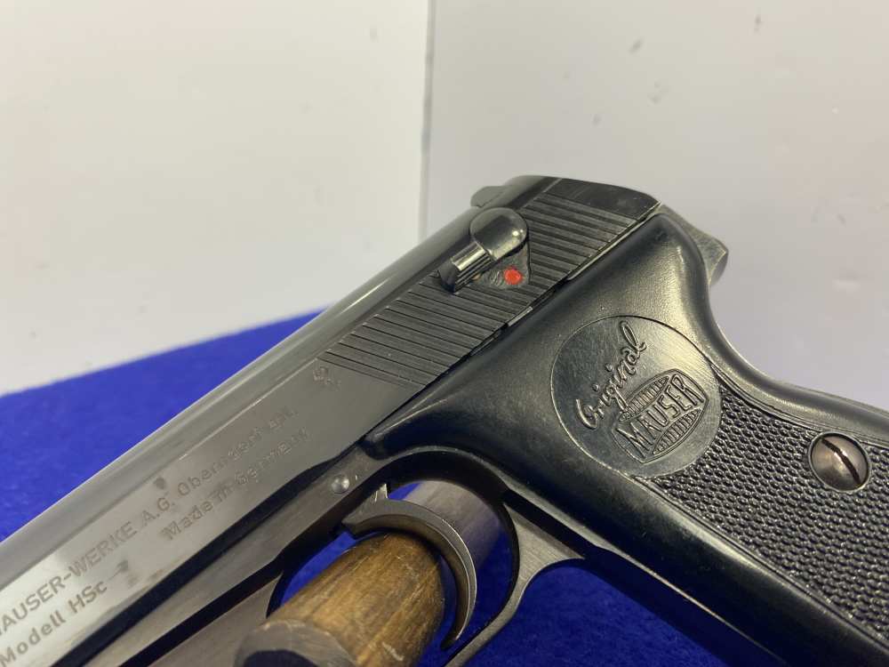 Mauser-Werke HSc .32 ACP Blue 3.4" *GERMAN COMMERCIAL PROOF MARKS*-img-8