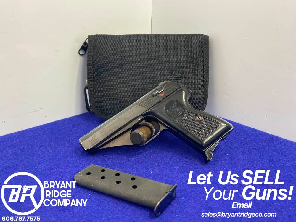 Mauser-Werke HSc .32 ACP Blue 3.4" *GERMAN COMMERCIAL PROOF MARKS*-img-0