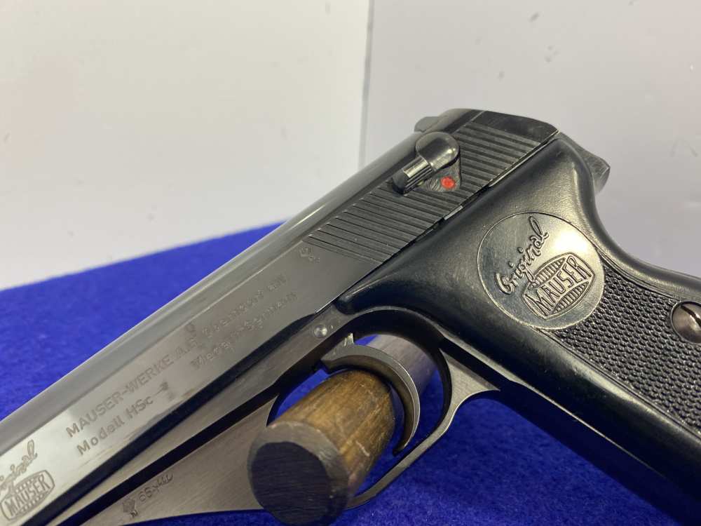 Mauser-Werke HSc .32 ACP Blue 3.4" *GERMAN COMMERCIAL PROOF MARKS*-img-10