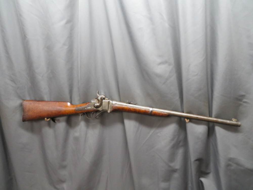 SHARPS MODEL 1868 SADDLE RING CAVALRY CARBNE-.50-70 GOVERNMENT CARTRIDGE-img-0