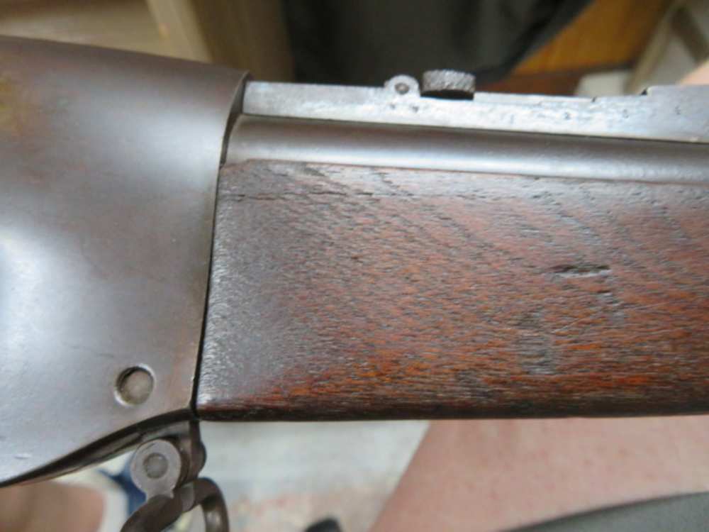 ANTIQUE EVANS NEW MODEL LEVER ACTION SPORTING RIFLE-28 SHOT MAGAZINE-RARE-img-13