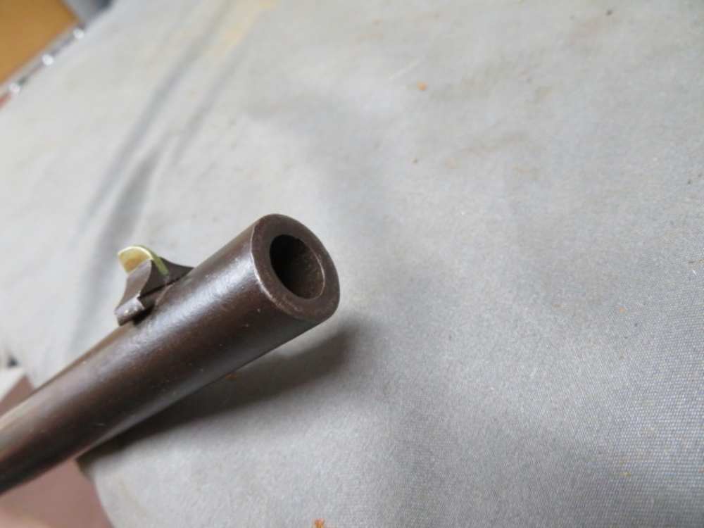 ANTIQUE EVANS NEW MODEL LEVER ACTION SPORTING RIFLE-28 SHOT MAGAZINE-RARE-img-20