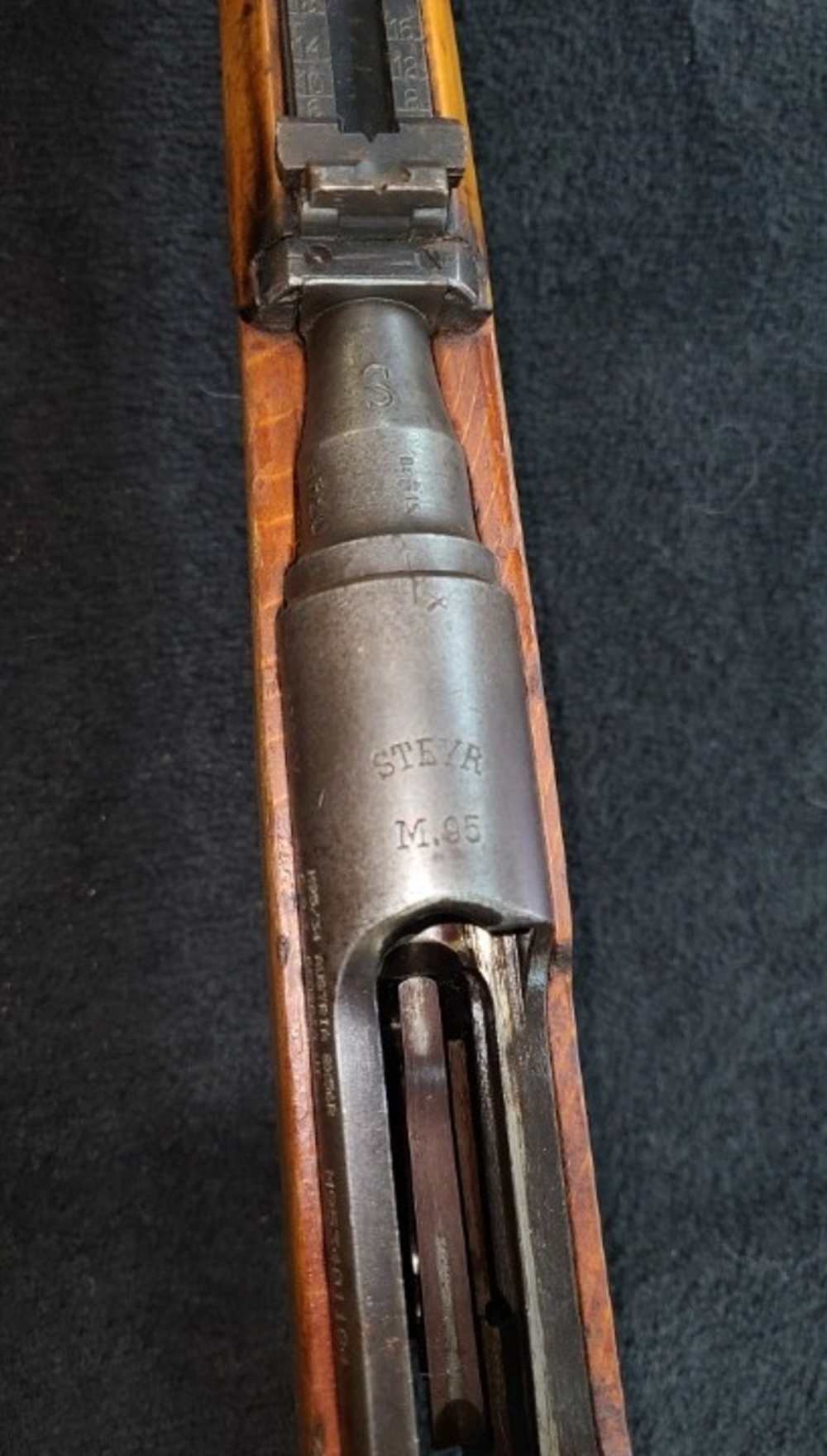 Nice looking Steyr Model M95_34 Rifle Budapest Arsenal Hungarian-img-11