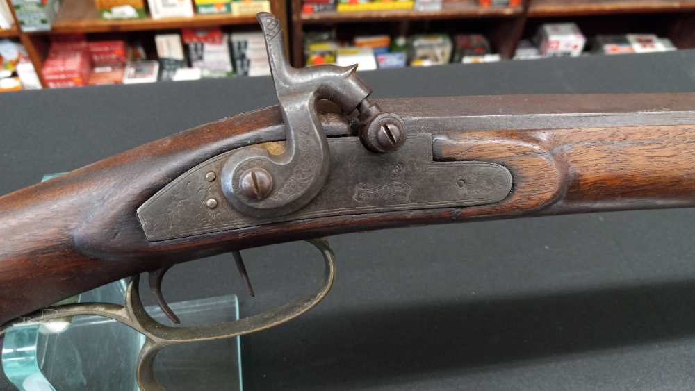 Great Western Half Stock with J. Golcher lock-img-2