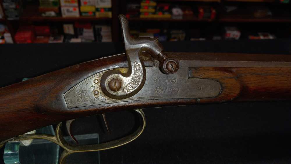Great Western Half Stock with J. Golcher lock-img-1