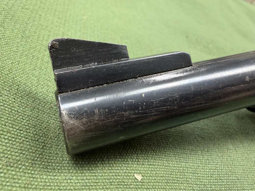 Ruger Blackhawk 30 carbine 7.5in blued wood grips 1973 -img-3