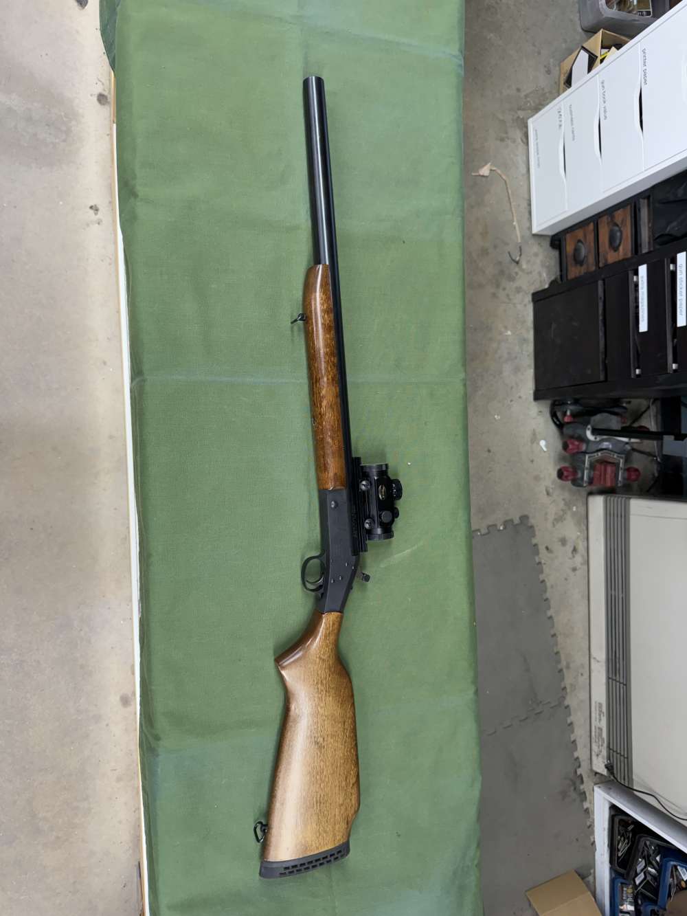 H&R 980 “ultra” slug 24in heavy walled 12 ga 3 in slug gun 10lbs -img-1