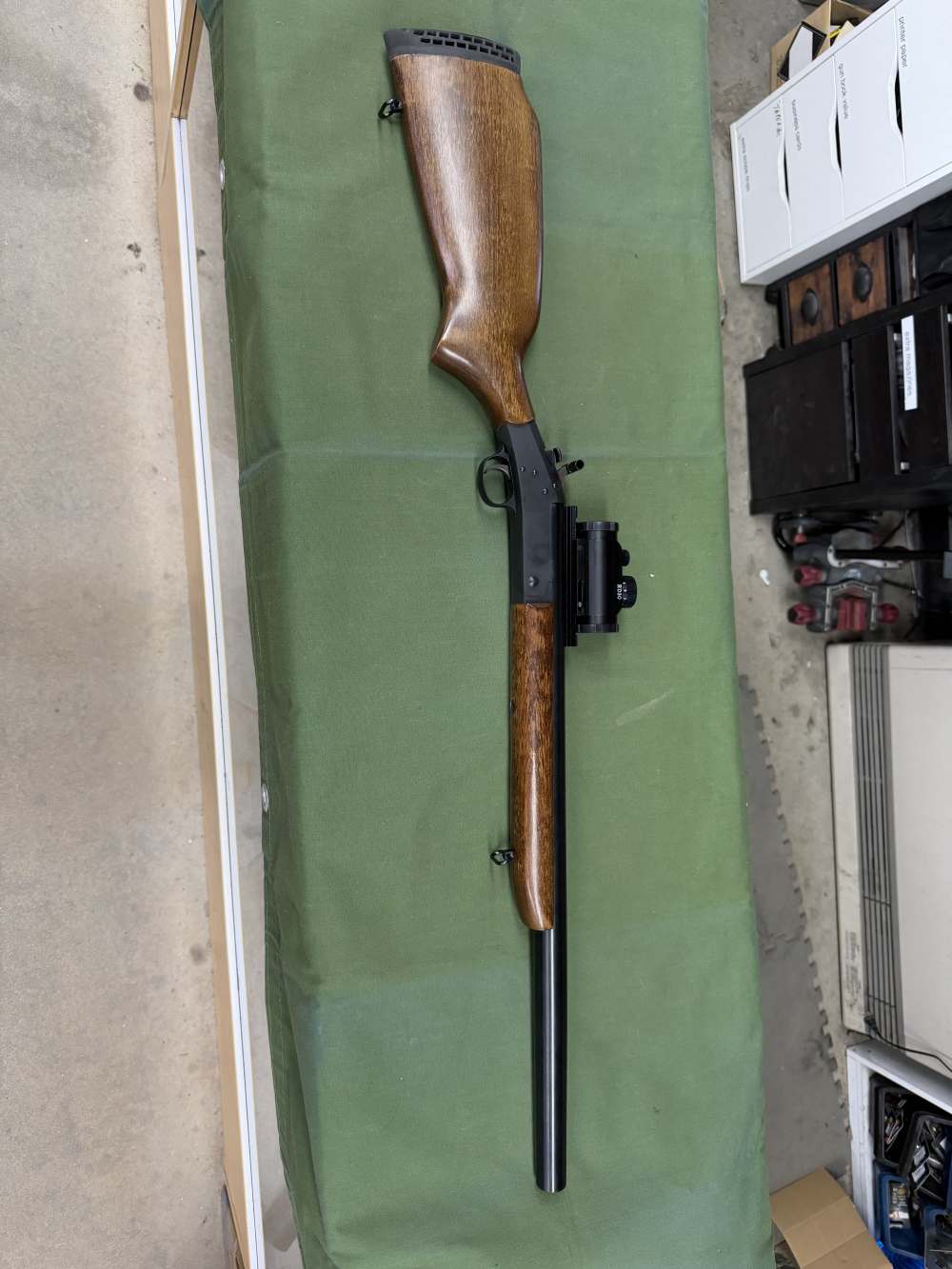 H&R 980 “ultra” slug 24in heavy walled 12 ga 3 in slug gun 10lbs -img-0