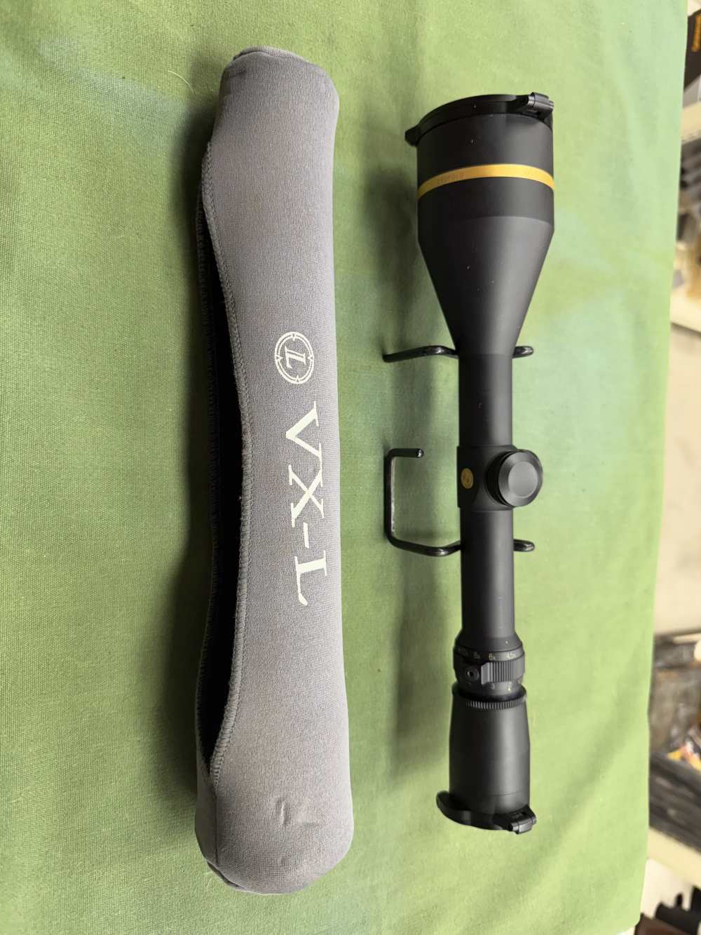 RARE Leupold VX-L 4.5-14x50mm Boone &Crockett scope w/ BOTH  Alumina Caps -img-11