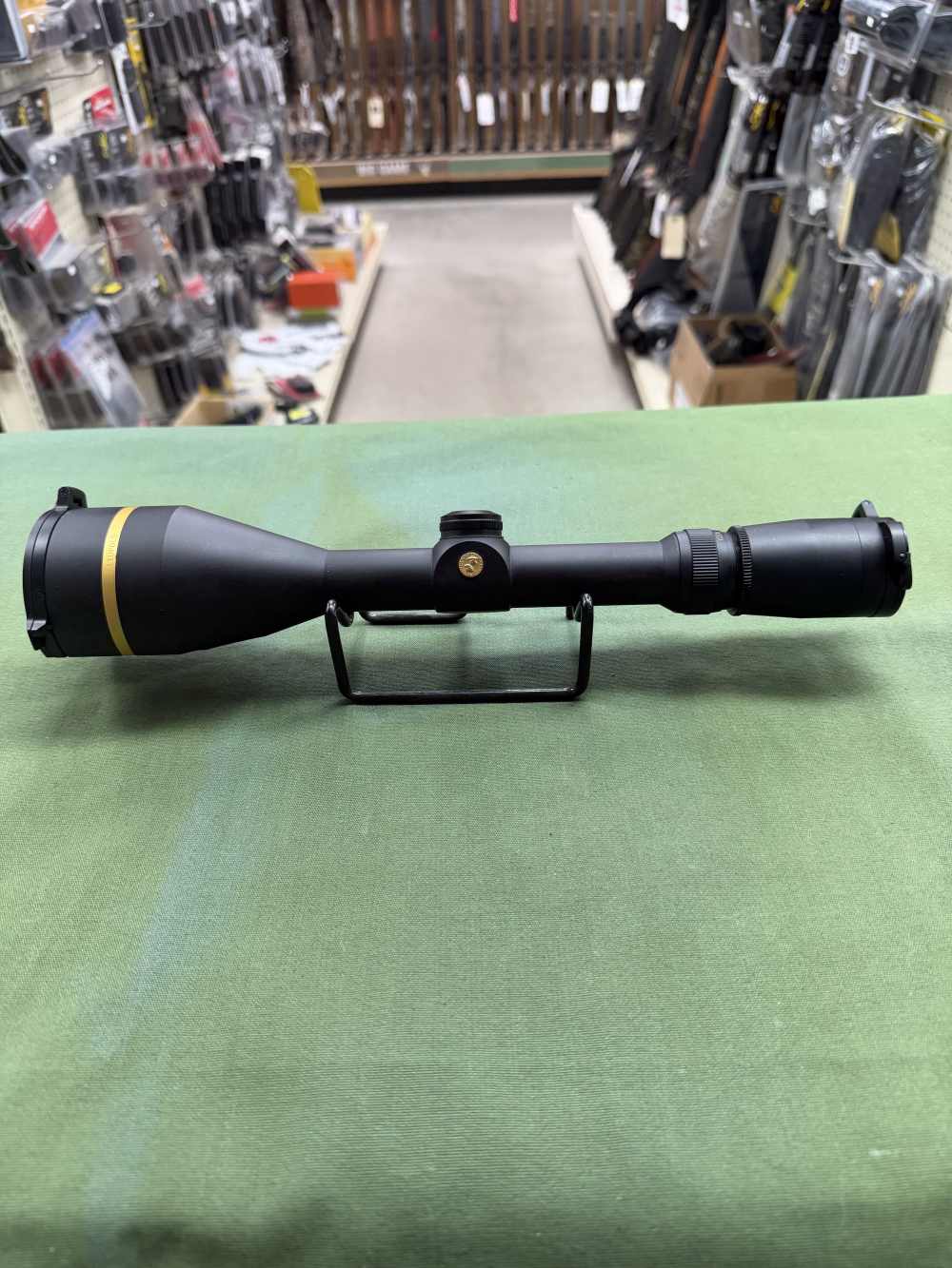 RARE Leupold VX-L 4.5-14x50mm Boone &Crockett scope w/ BOTH  Alumina Caps -img-0