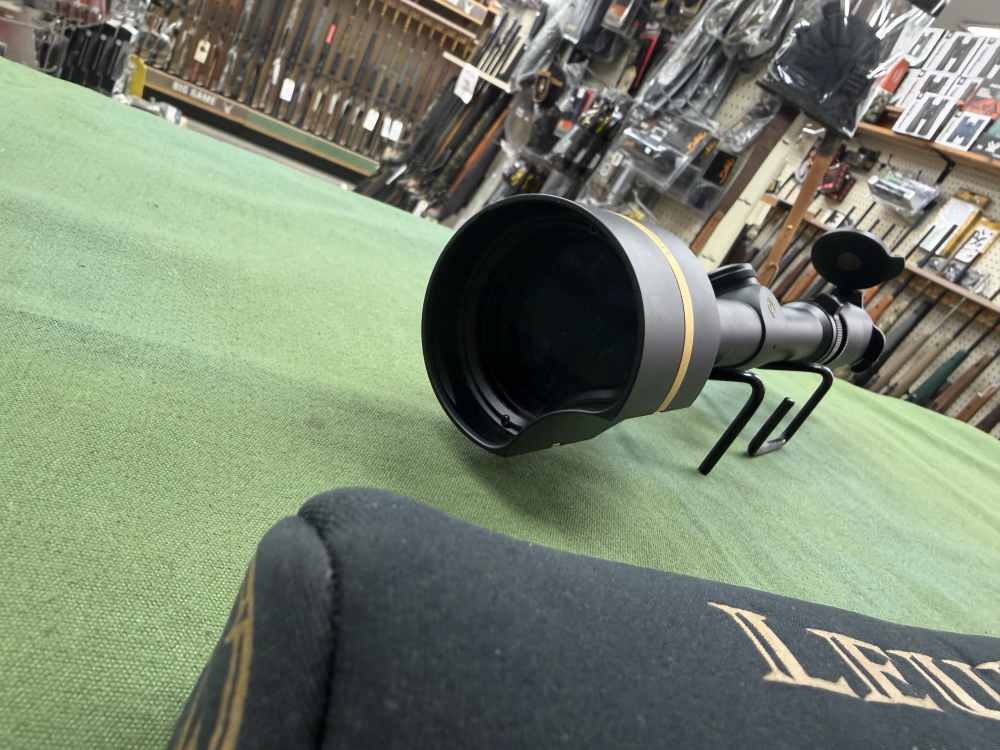 RARE Leupold VX-L 4.5-14x50 scope w/ 1 eyepiece Alumina cap great cond  -img-1