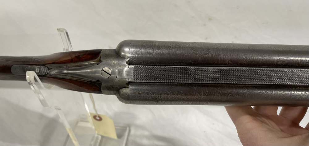 Remington 1894 SXS Shotgun 12G - Early 1900's - Damascus Barrel -img-7