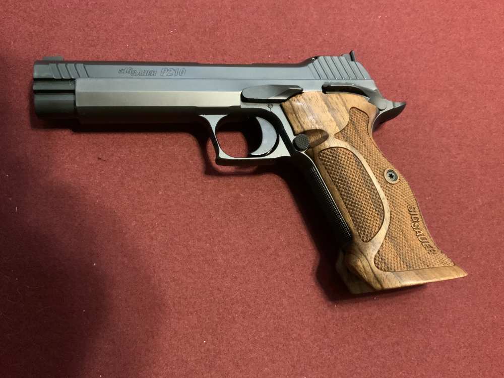 Sig P210 Target-American 9MM-4 mags case/papers-img-2