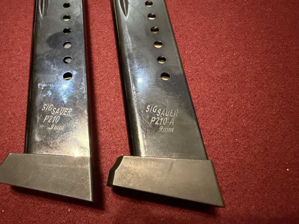 Sig P210 Target-American 9MM-4 mags case/papers-img-7