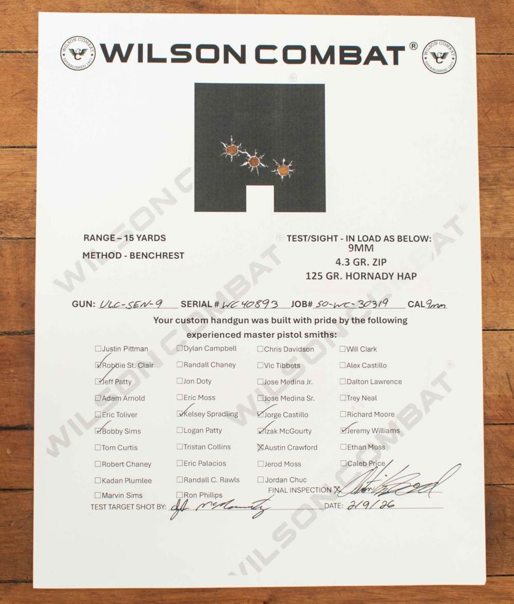 Wilson Combat ULC Sentinel 9mm – VFI SERIES, BLACK EDITION, TRAK PATTERN-img-13