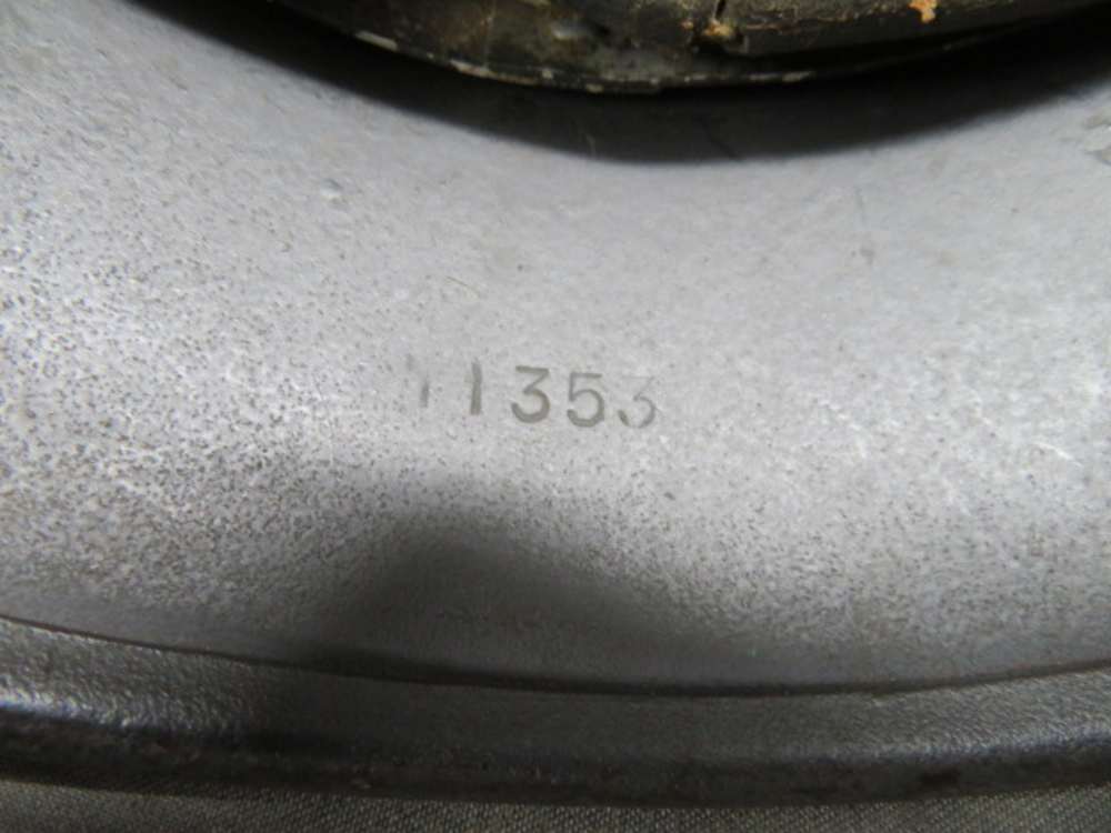 WWII GERMAN LUFTWAFFE SINGLE DECAL M40 HELMET-ORIGINAL-img-8