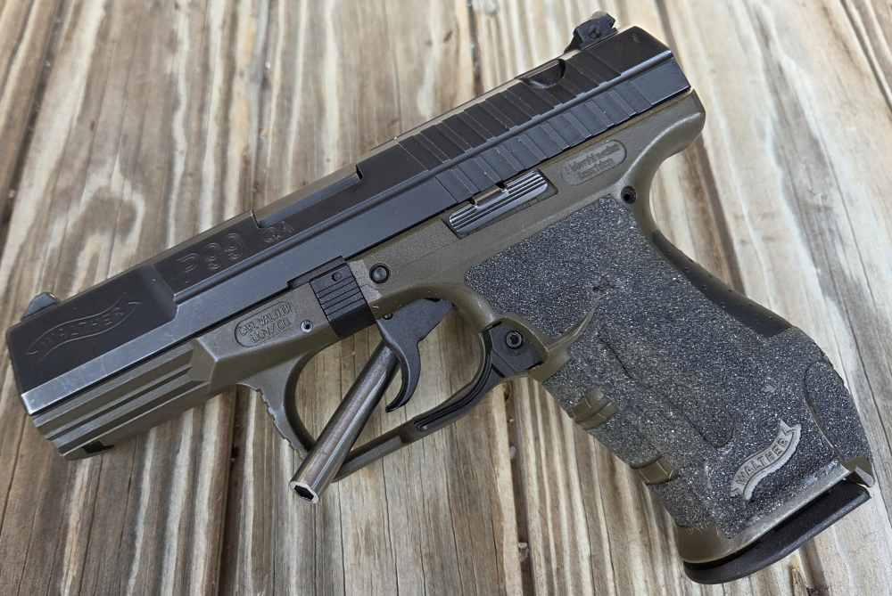 Walther P99 QA 9MM OD Green 15+1 Germany -img-1