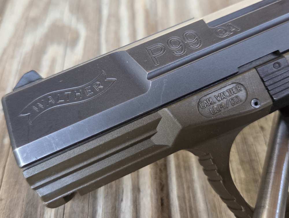 Walther P99 QA 9MM OD Green 15+1 Germany -img-2