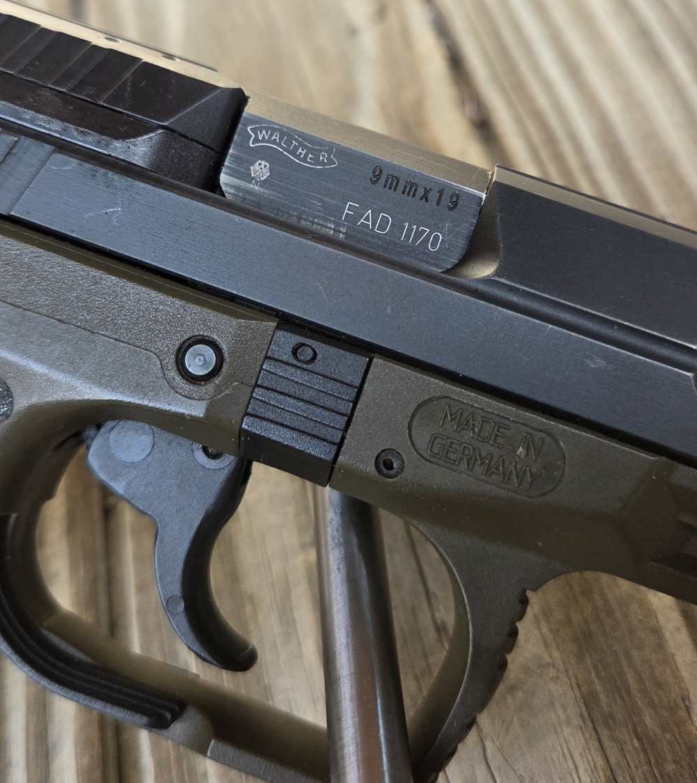 Walther P99 QA 9MM OD Green 15+1 Germany -img-8