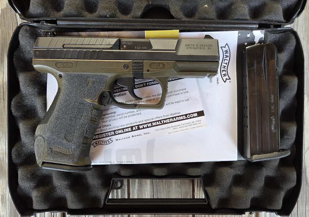 Walther P99 QA 9MM OD Green 15+1 Germany -img-19