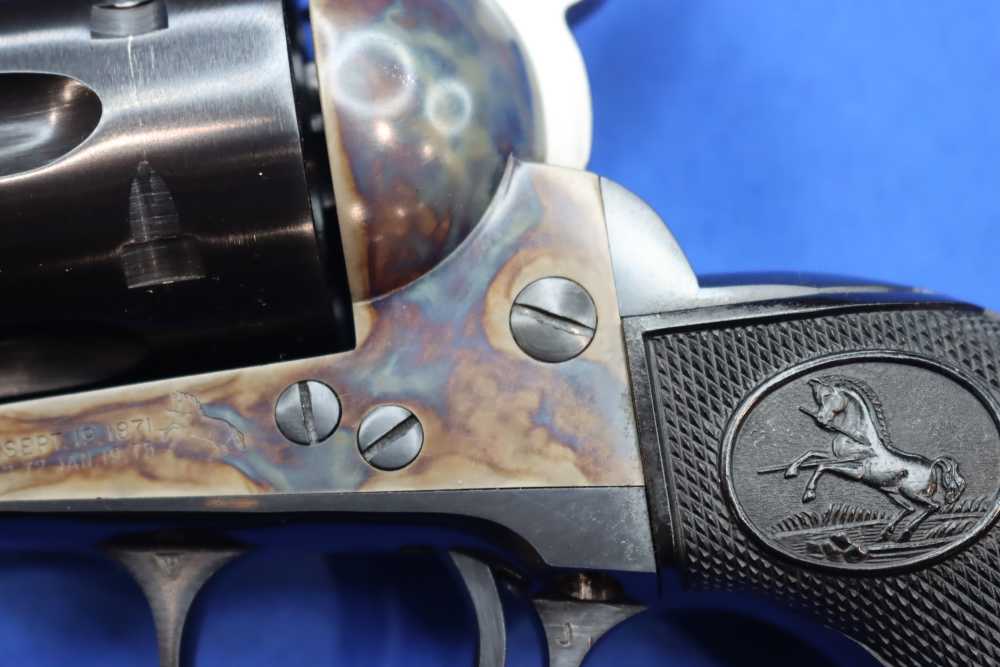 Colt Single Action Army SAA 2nd Gen Revolver 45LC 1957 MFG CCH MINT! 45-img-40