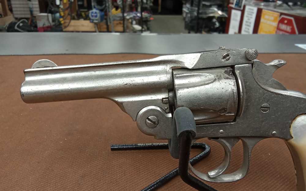 Forehand Arms Top Break 32 S&W Revolver PEARL GRIPS -img-2