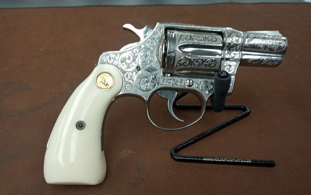 Colt detective special CUSTOM ENGRAVED.38 SPL Revolver -img-5