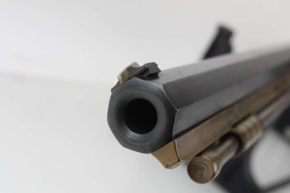 Navy Arms Hawken 45 cal 26" Octagon Black Powder Rifle...UNFIRED? NO FFL -img-2