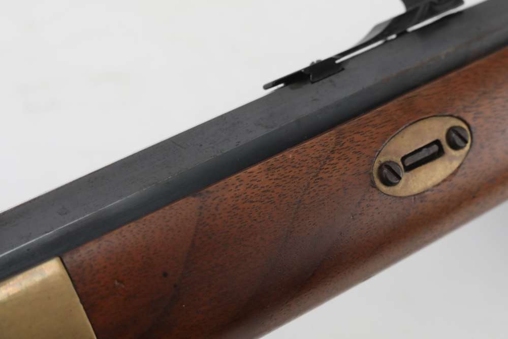 Navy Arms Hawken 45 cal 26" Octagon Black Powder Rifle...UNFIRED? NO FFL -img-9