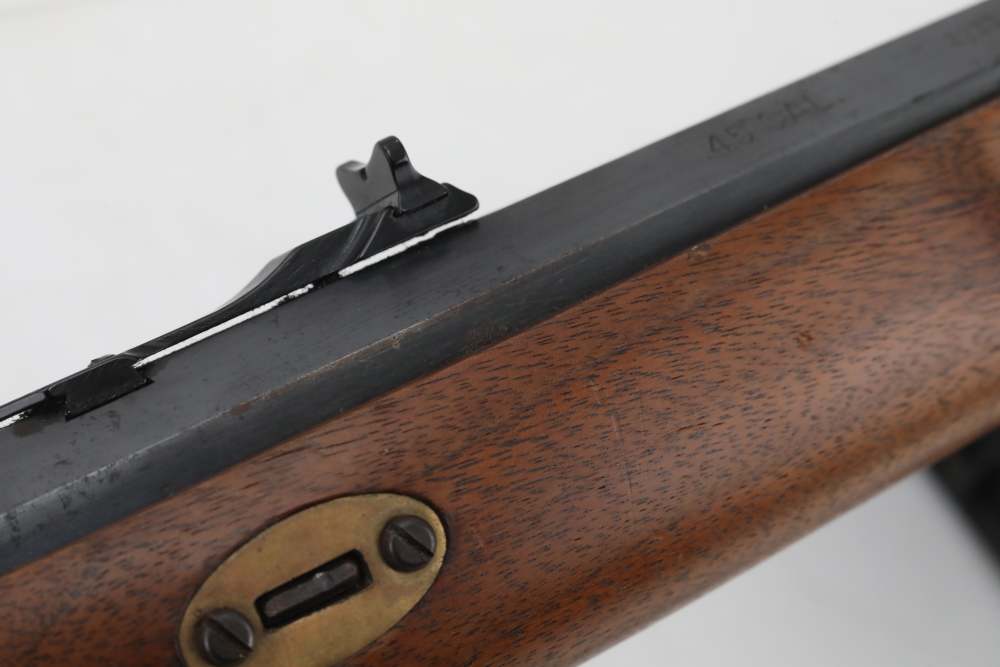 Navy Arms Hawken 45 cal 26" Octagon Black Powder Rifle...UNFIRED? NO FFL -img-10