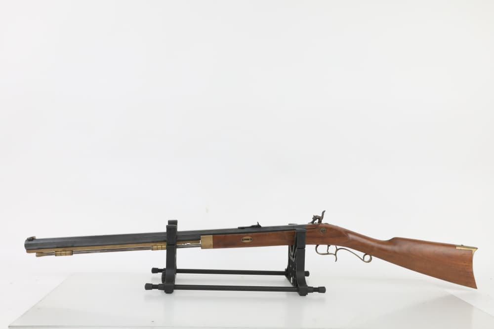 Navy Arms Hawken 45 cal 26" Octagon Black Powder Rifle...UNFIRED? NO FFL -img-0