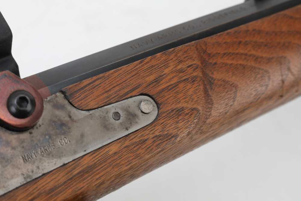 Navy Arms Hawken 45 cal 26" Octagon Black Powder Rifle...UNFIRED? NO FFL -img-47