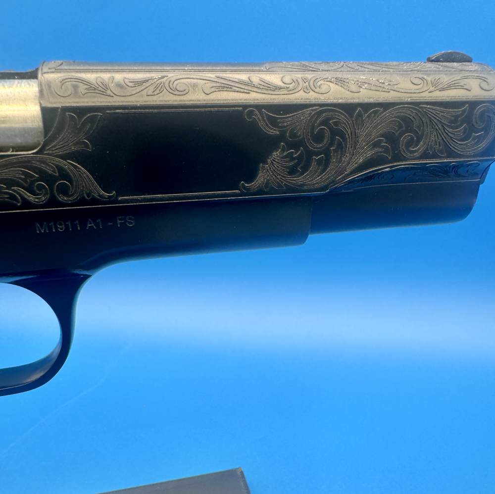 Taylor’s & Co 1911 45 ACP custom ENGRAVED and Cerakoted NEW-img-8