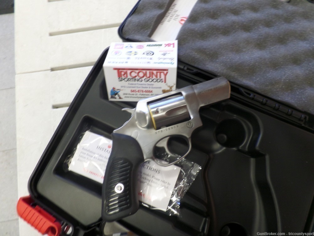Ruger 5737 SP101 Standard 38 Special 5rd 2.25" Satin Stainless Steel -img-3