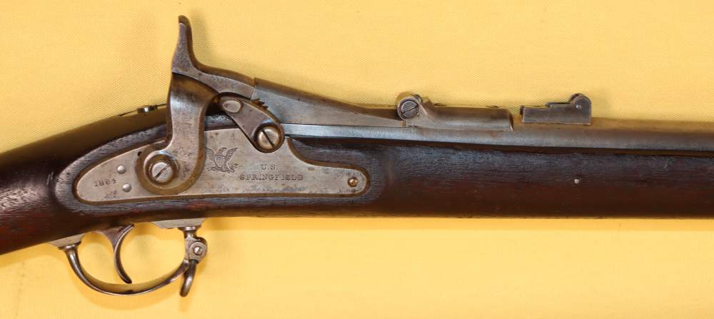 Scarce Springfield Model 1866 2nd Allin .50-70 Trapdoor Rifle-img-4