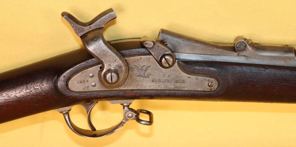 Scarce Springfield Model 1866 2nd Allin .50-70 Trapdoor Rifle-img-7